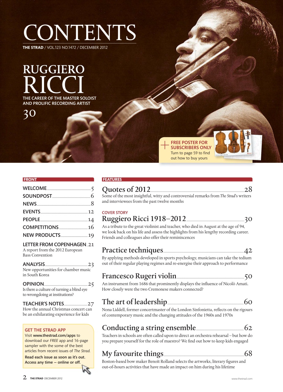 The Strad Preview Pages