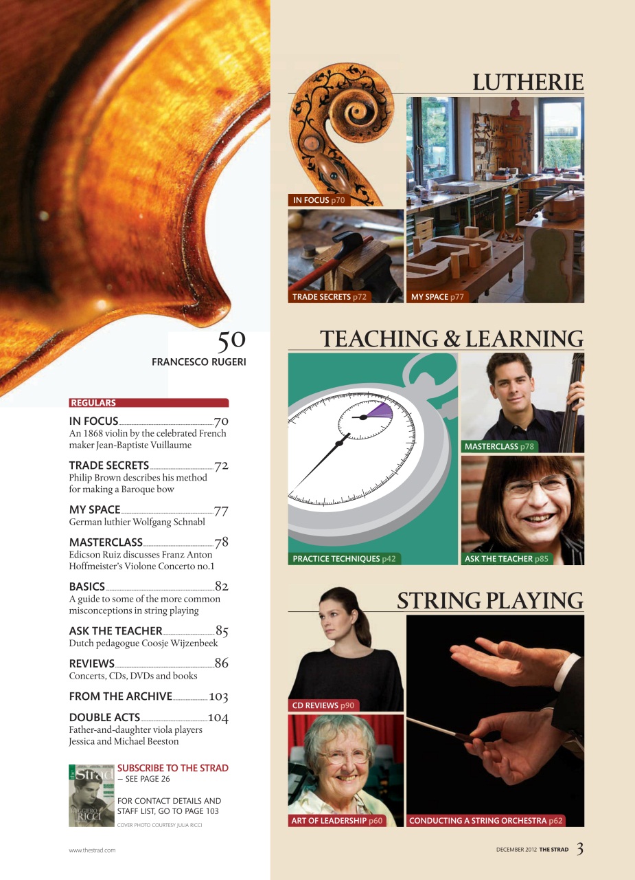 The Strad Preview Pages