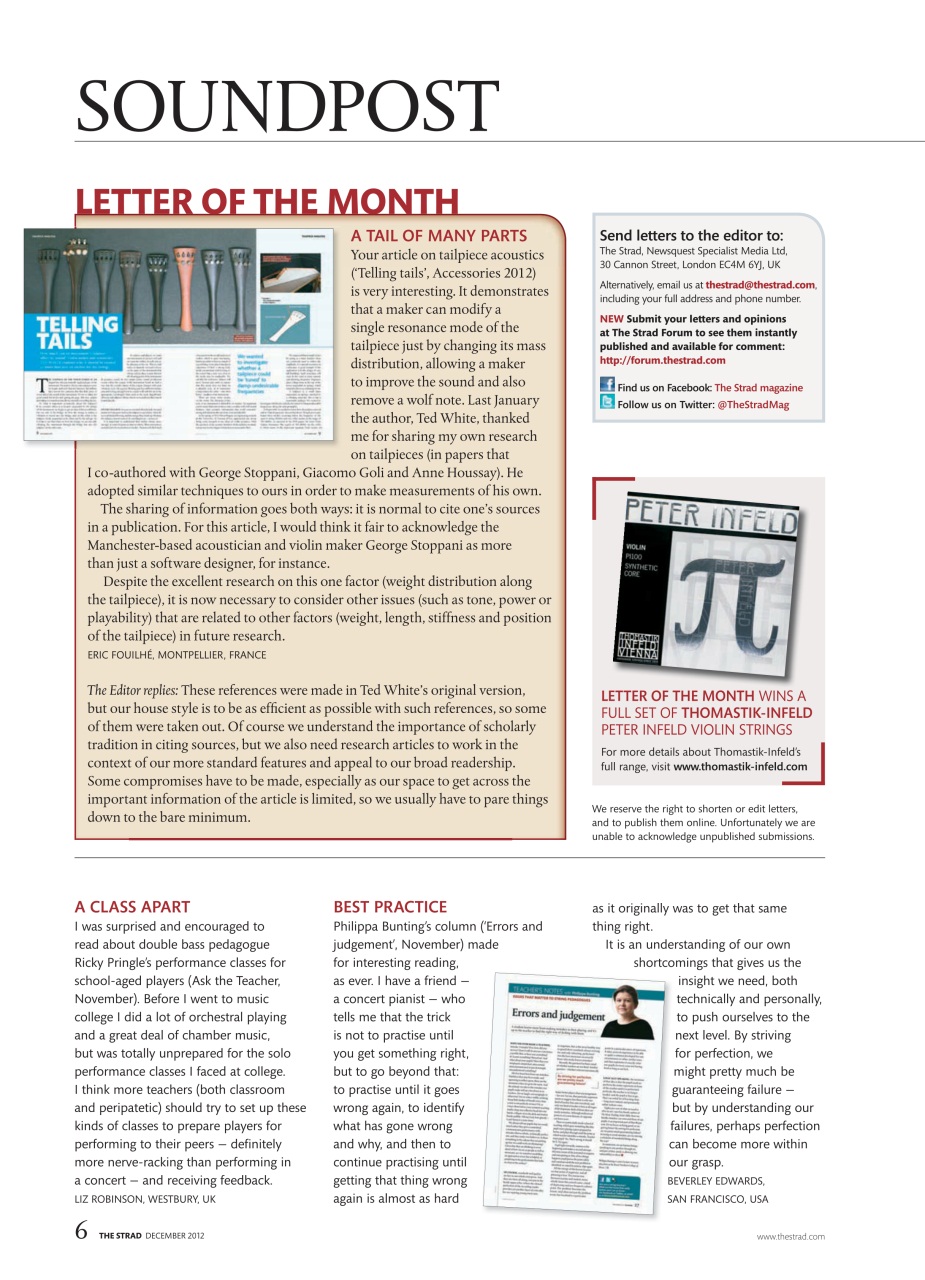 The Strad Preview Pages