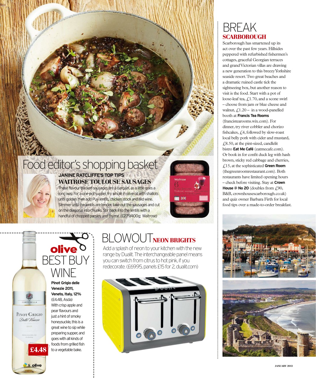 Olive Magazine Preview Pages