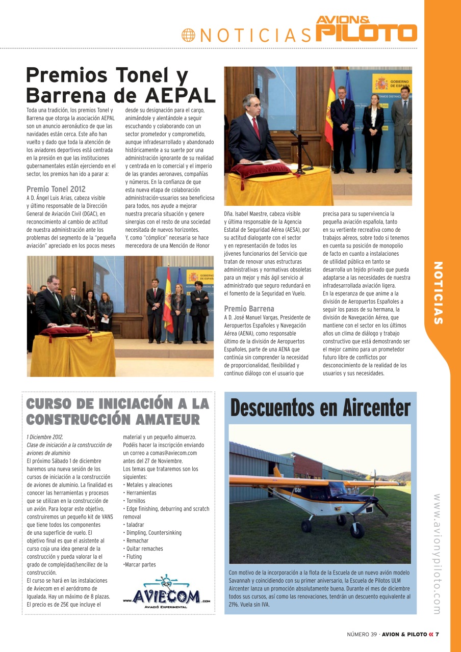 Revista Avion & Piloto Preview Pages
