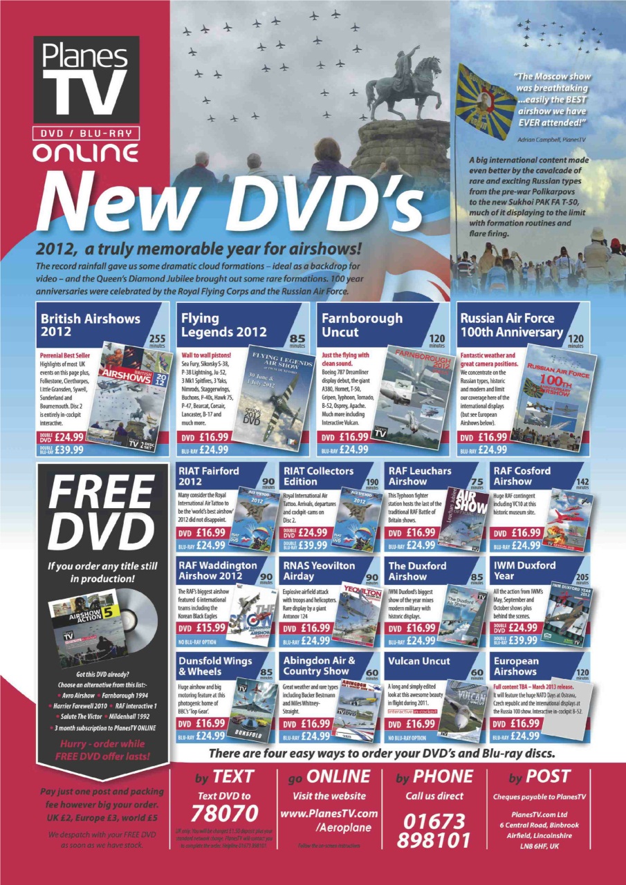 Aeroplane Preview Pages