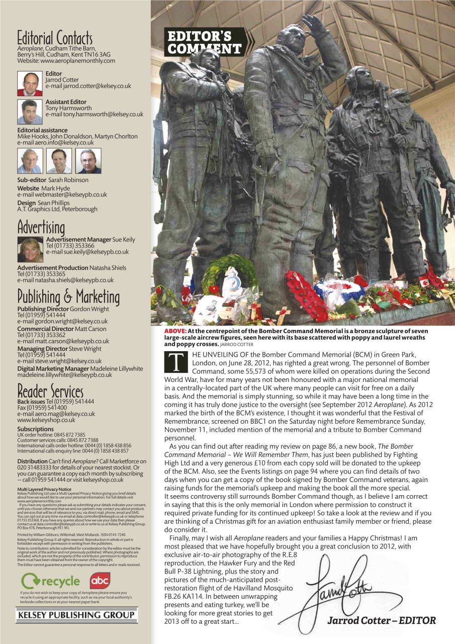 Aeroplane Preview Pages