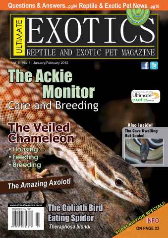 Ultimate Exotics issue January-February 2012