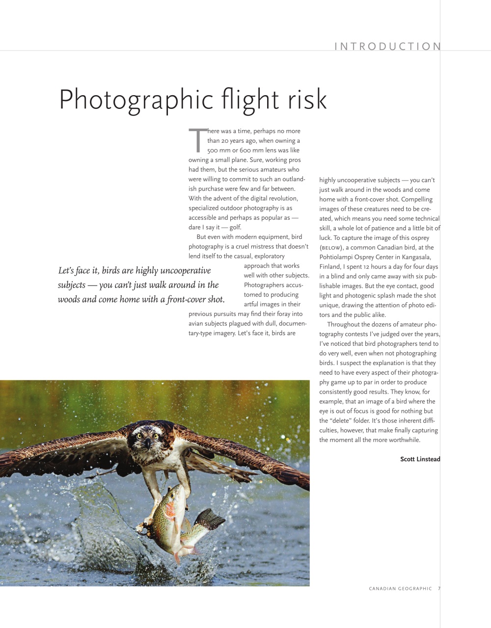 Canadian Geographic Preview Pages