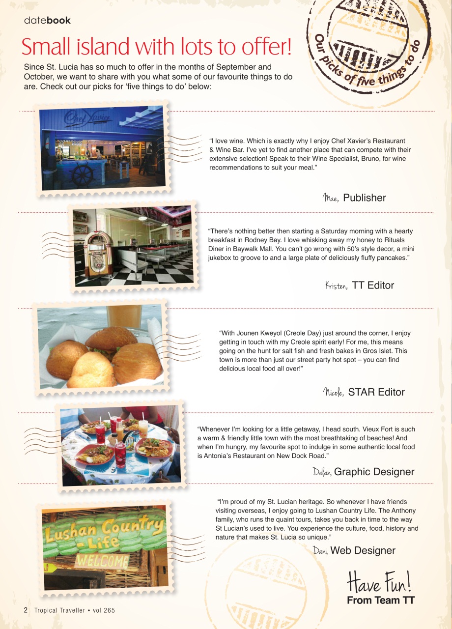 Tropical Traveller Preview Pages