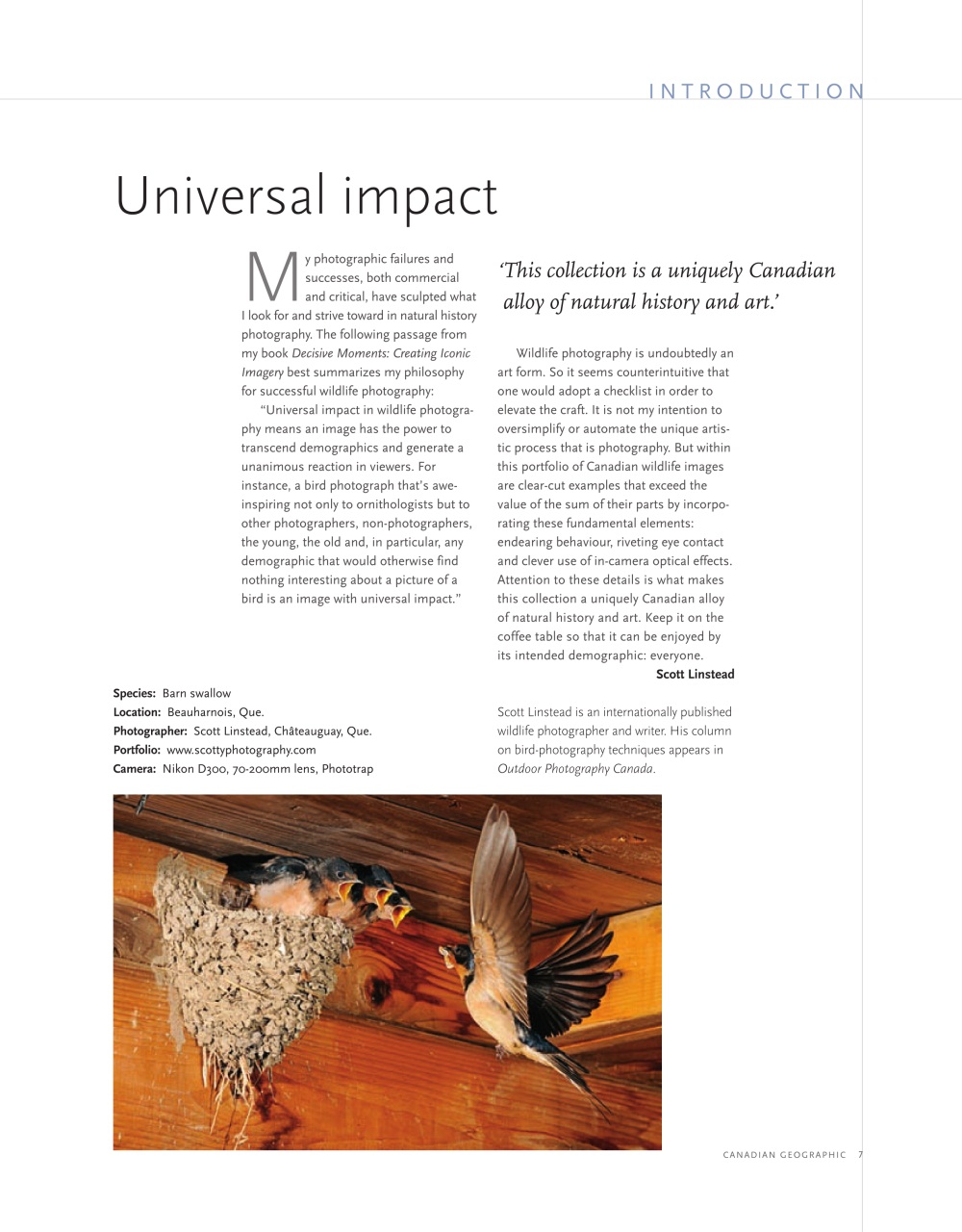 Canadian Geographic Preview Pages