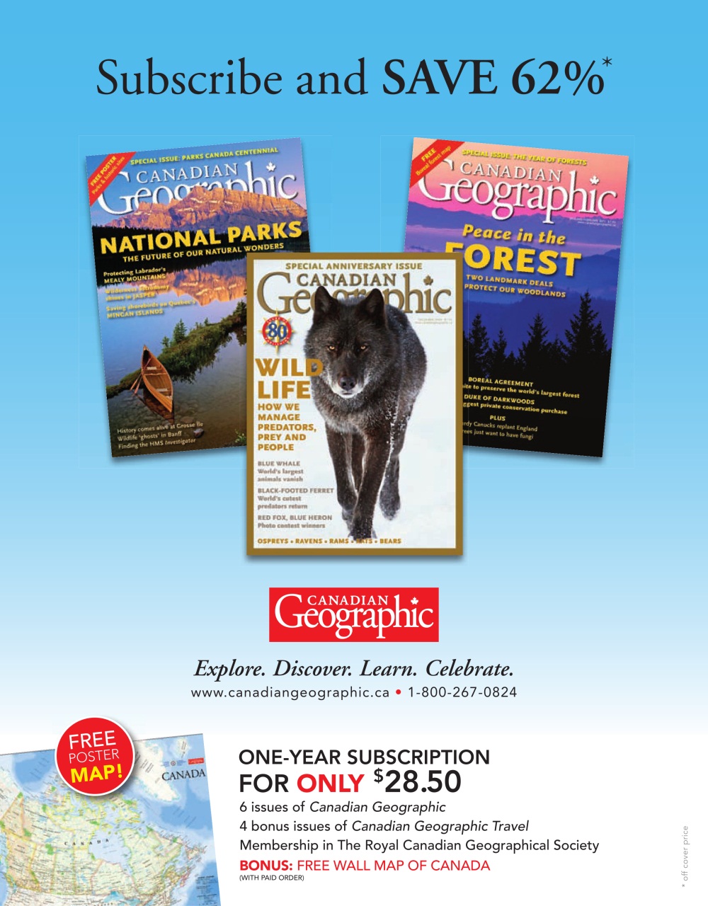 Canadian Geographic Preview Pages