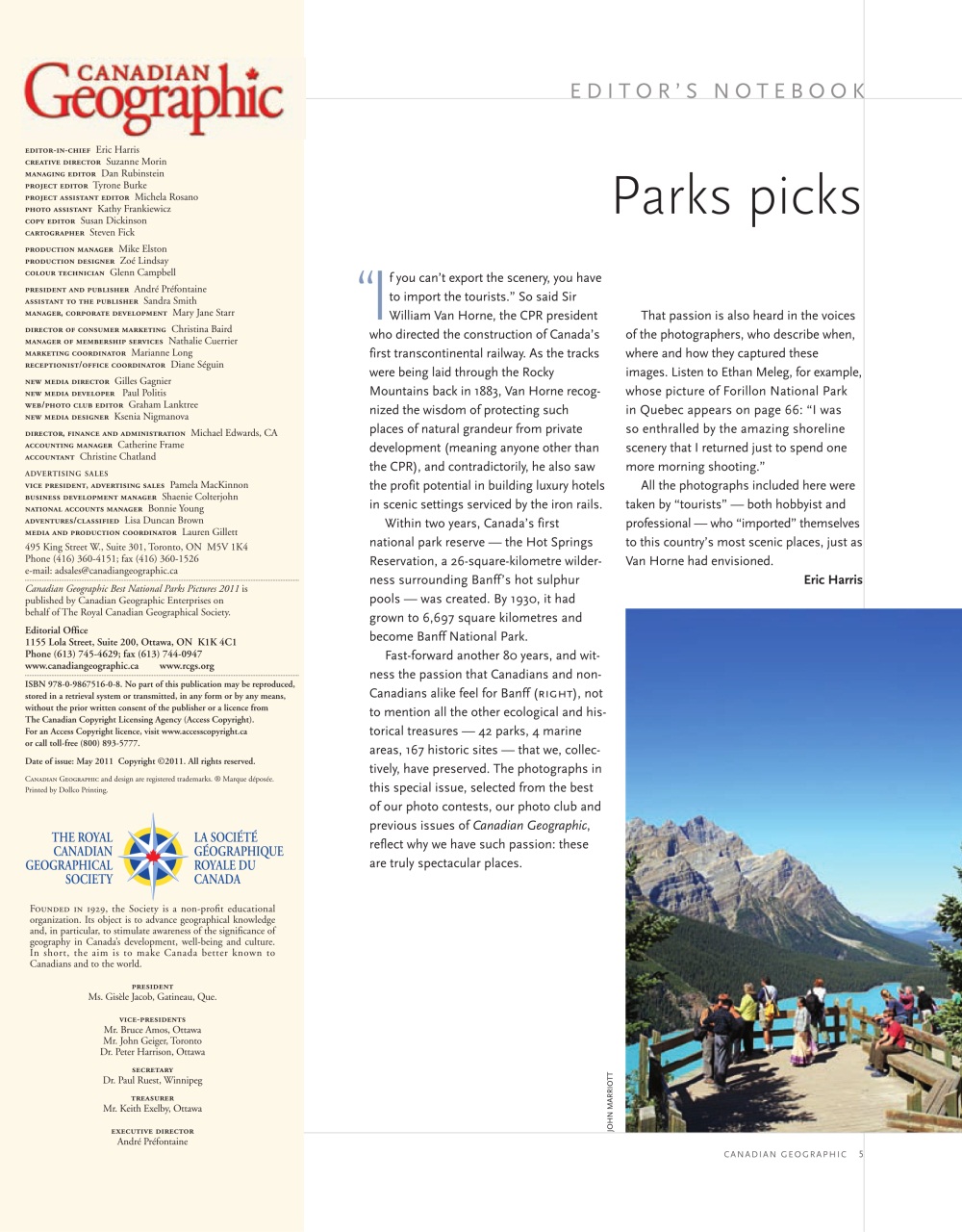 Canadian Geographic Preview Pages