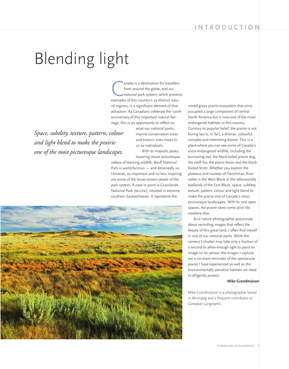 Canadian Geographic Preview Pages