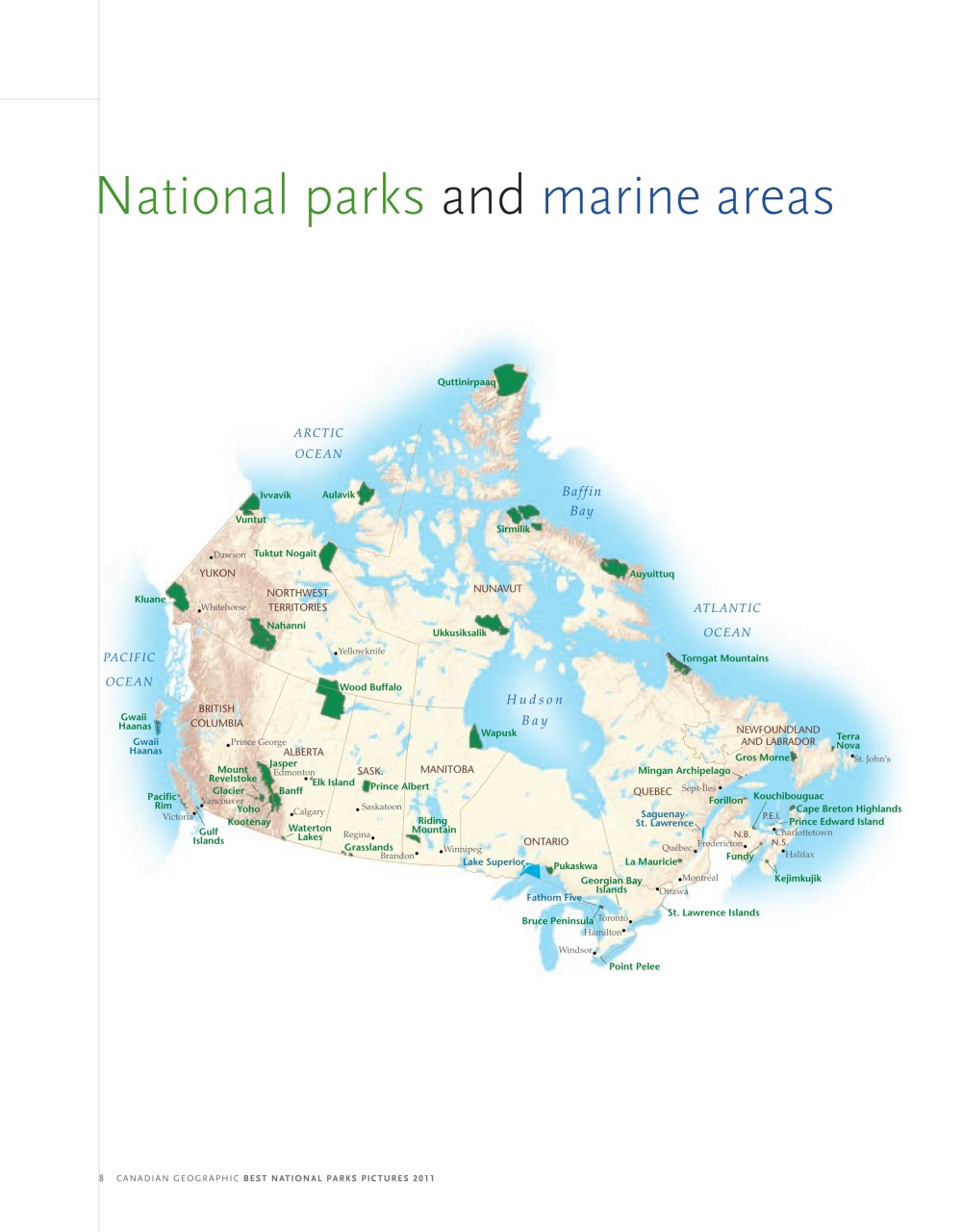 Canadian Geographic Preview Pages