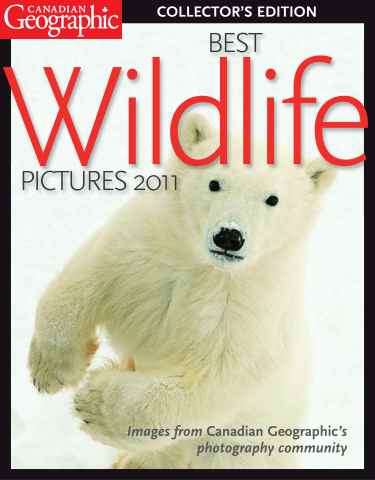 Canadian Geographic issue Best Wildlife Pictures 2011