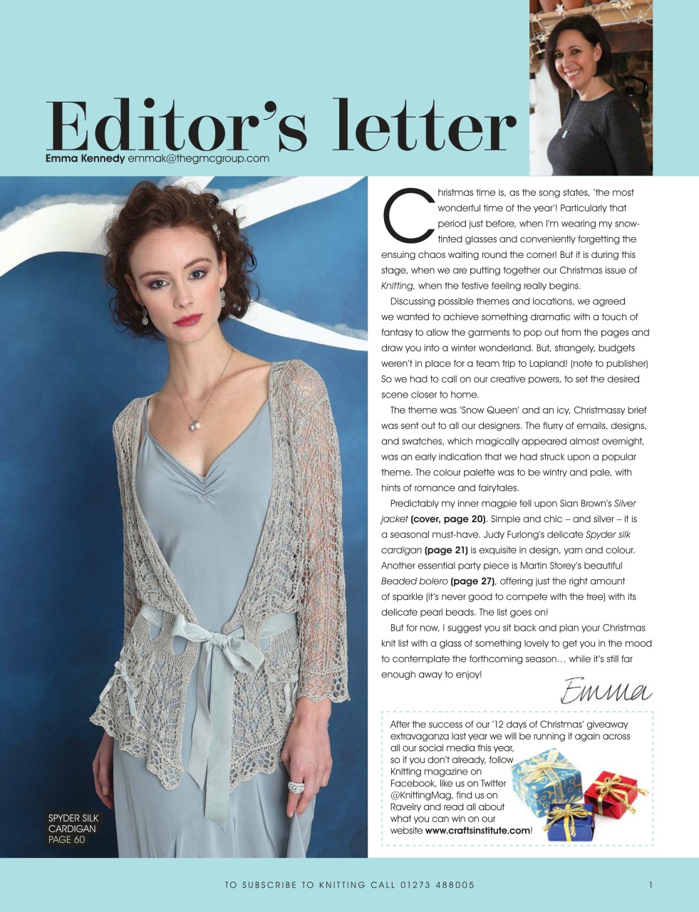 Knitting Preview Pages