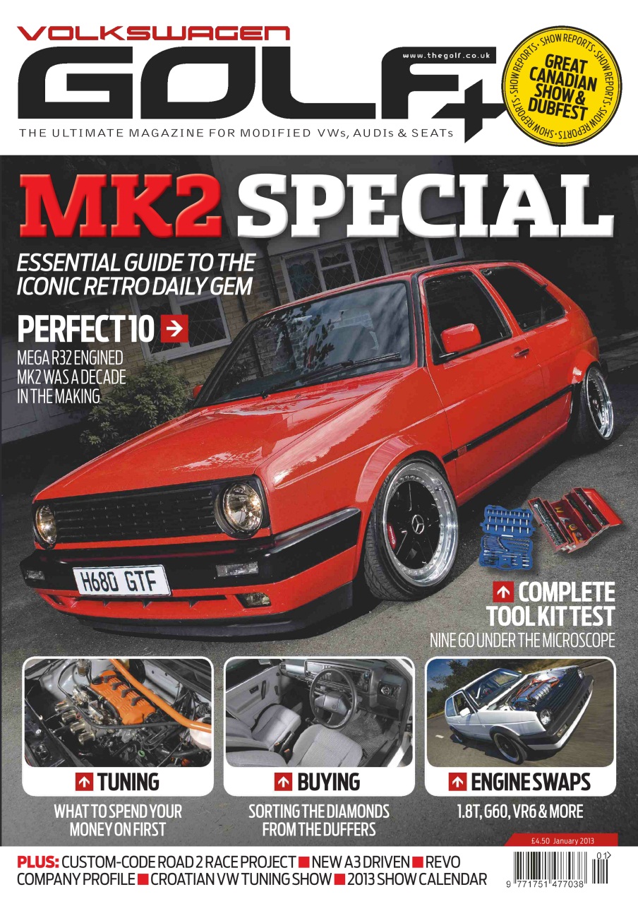 Volkswagen Golf + Preview Pages