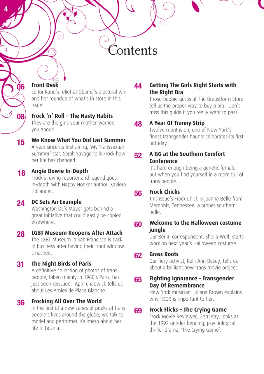 Frock Magazine Preview Pages