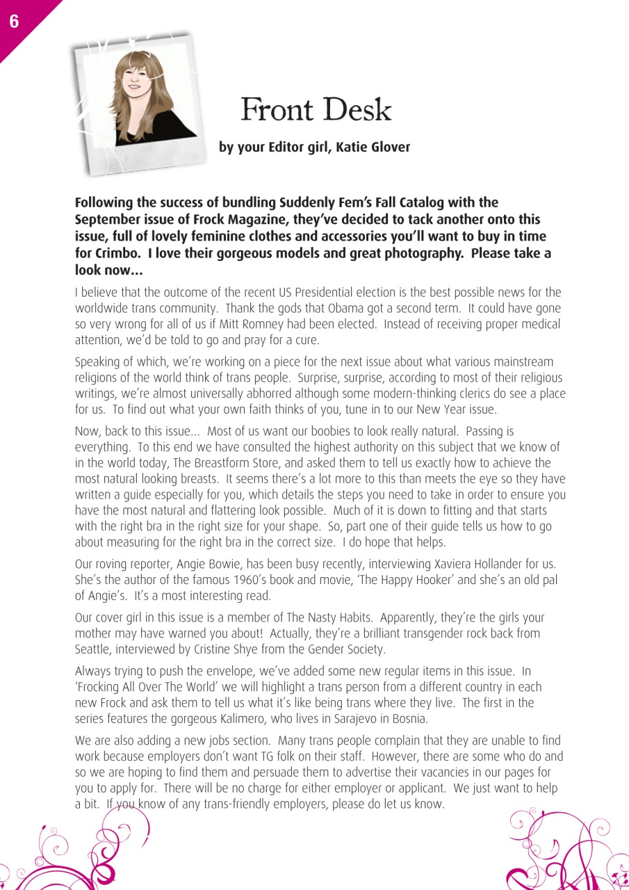 Frock Magazine Preview Pages