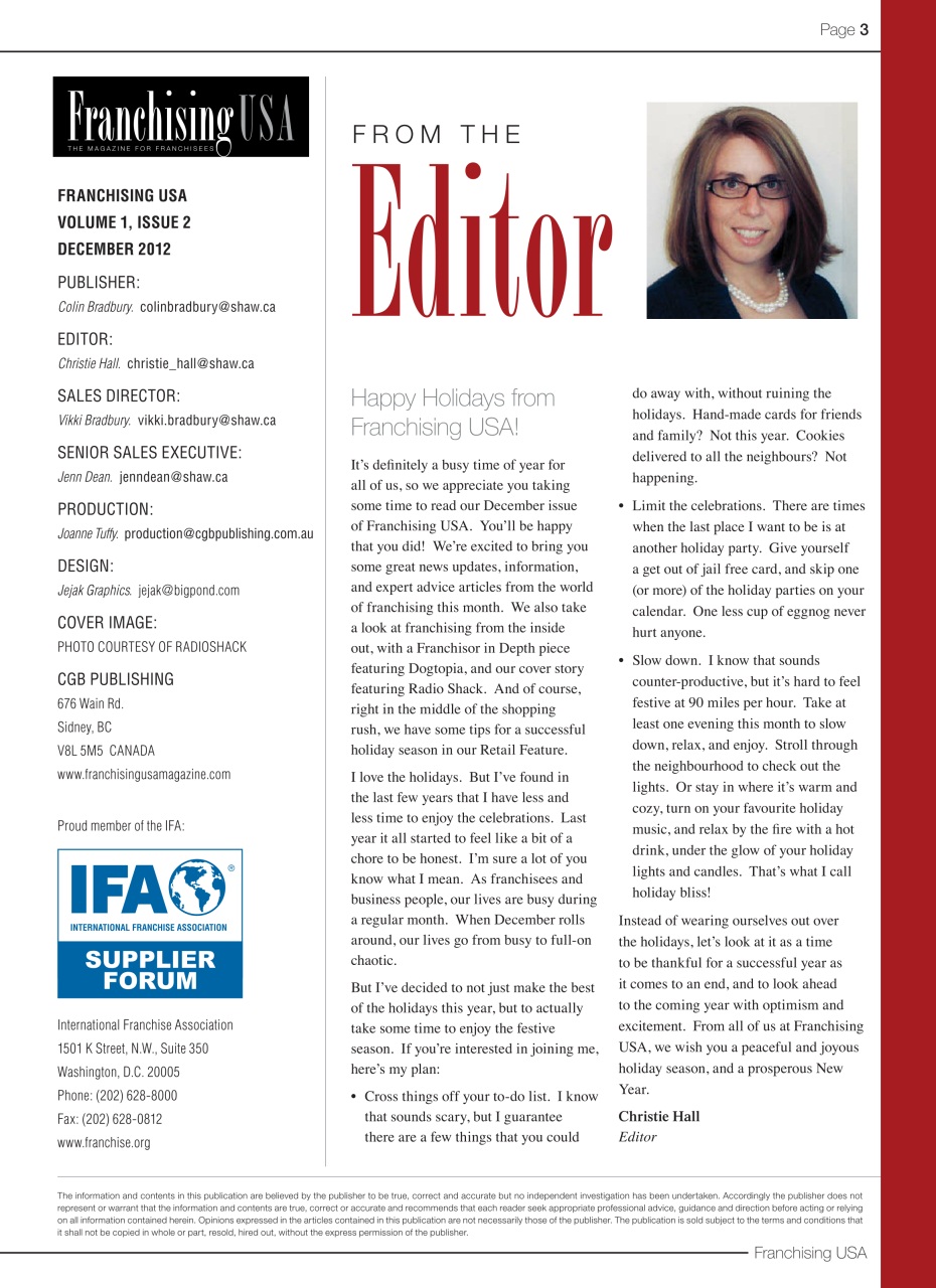 Franchising USA Preview Pages