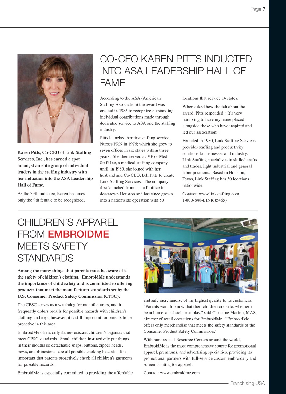 Franchising USA Preview Pages