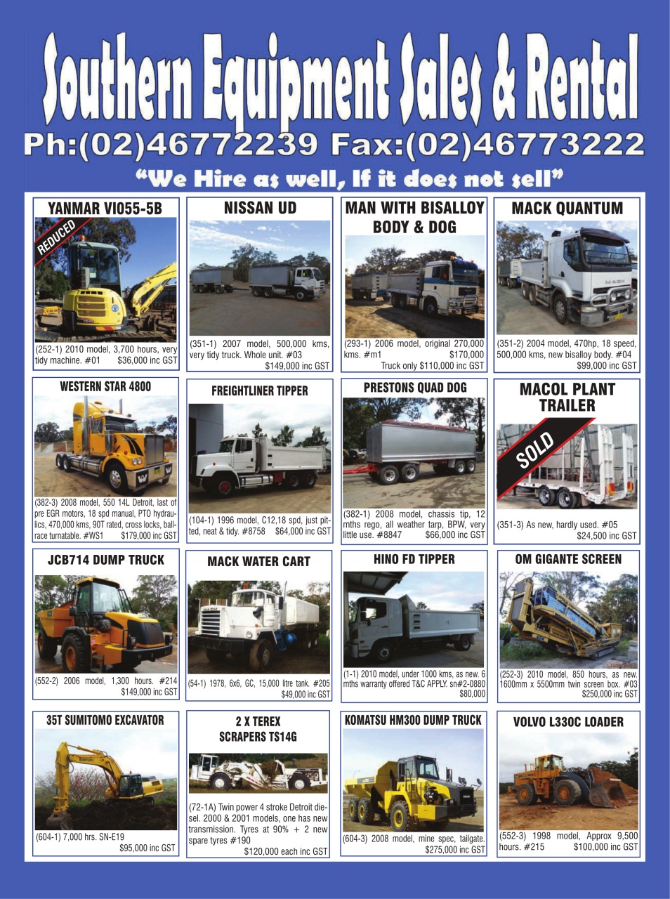 JUST TRUCKS Preview Pages