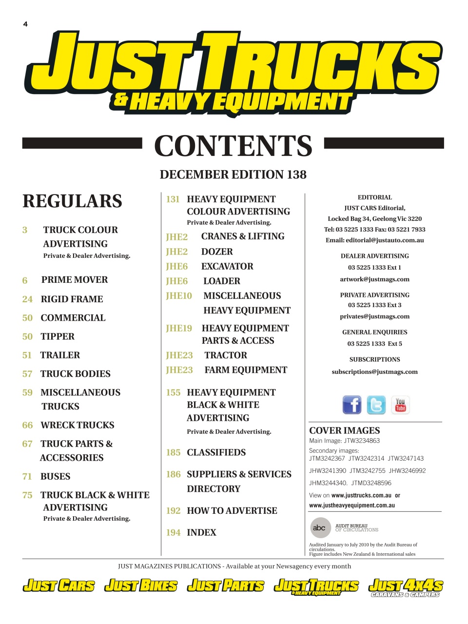 JUST TRUCKS Preview Pages