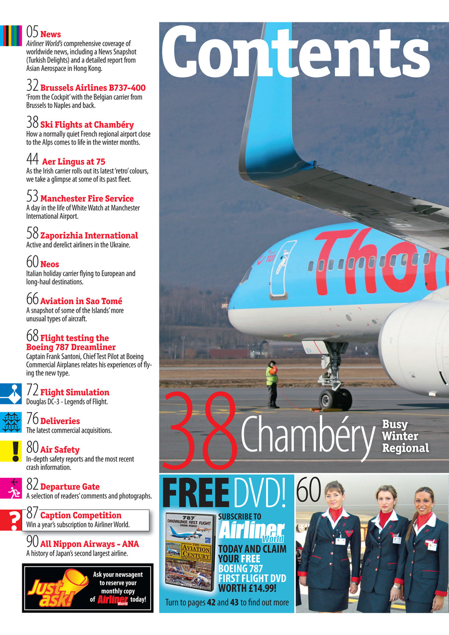 Airliner World Preview Pages