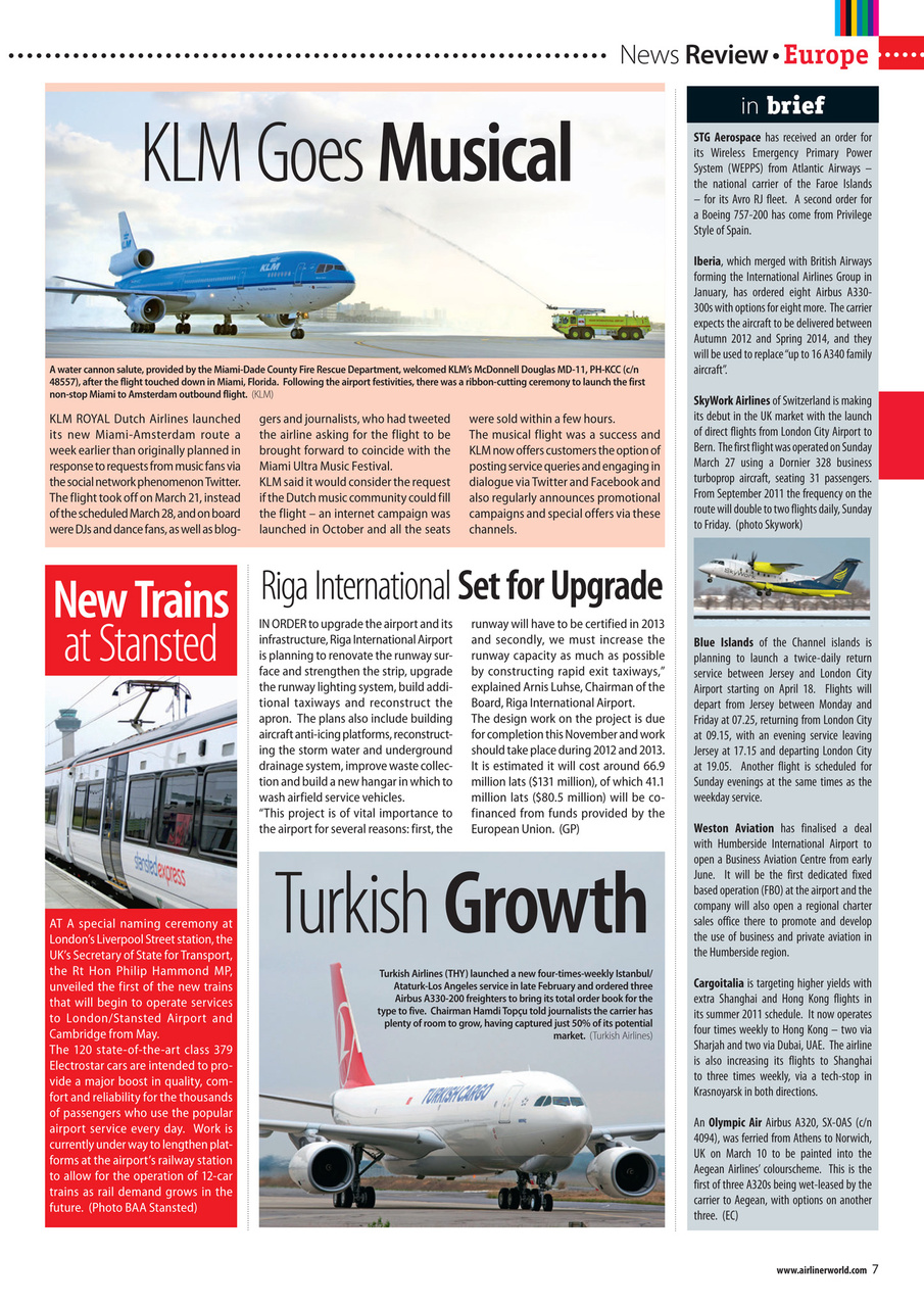 Airliner World Preview Pages