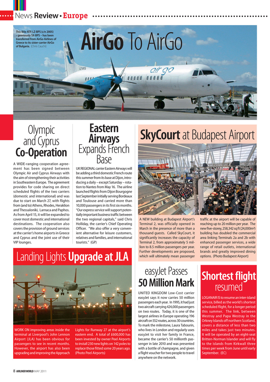 Airliner World Preview Pages