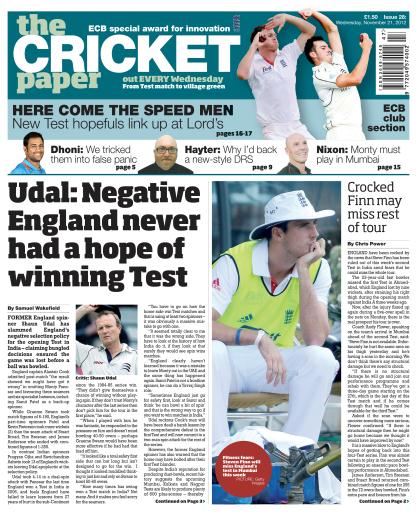 The Cricket Paper issue 