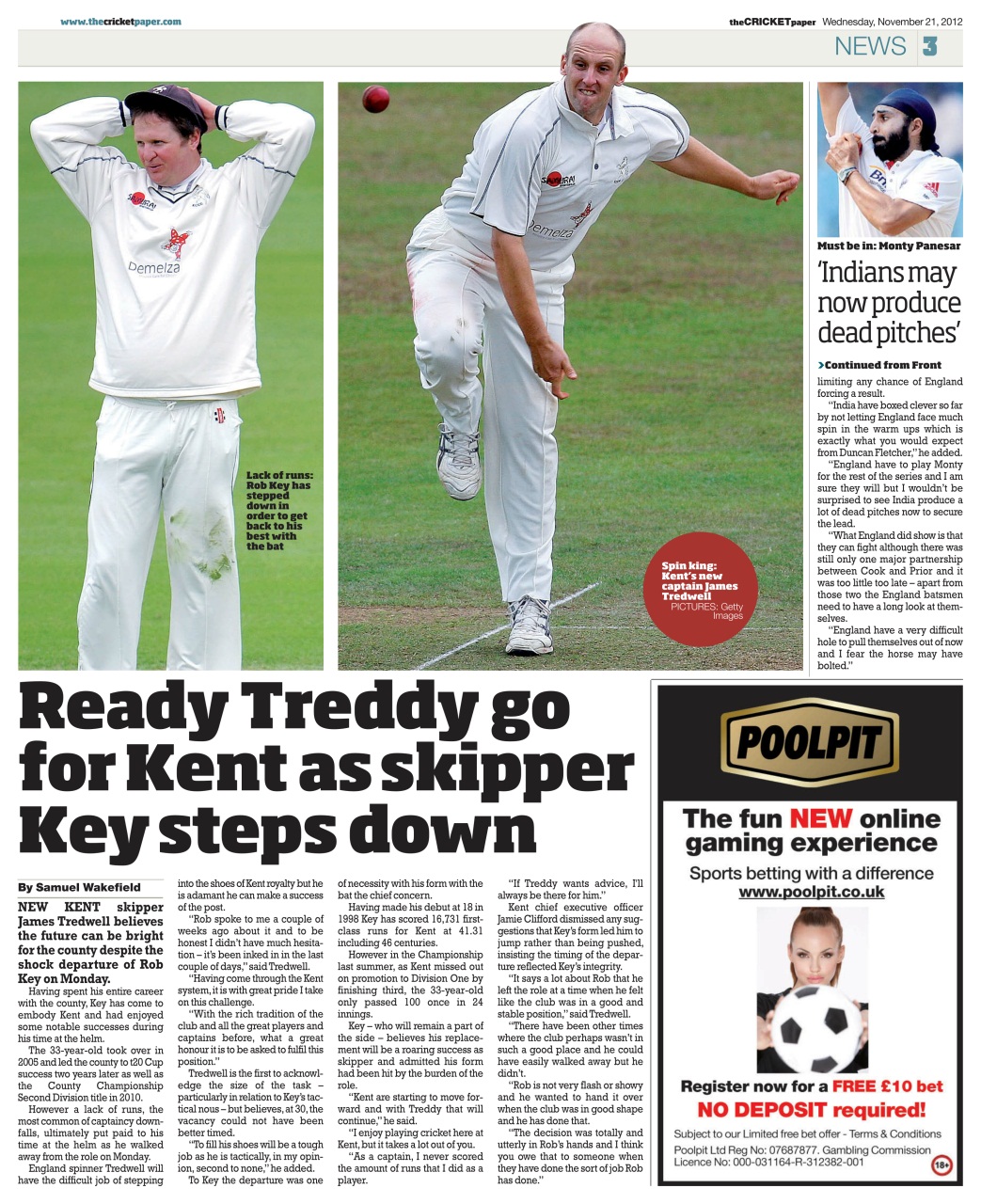 The Cricket Paper Preview Pages