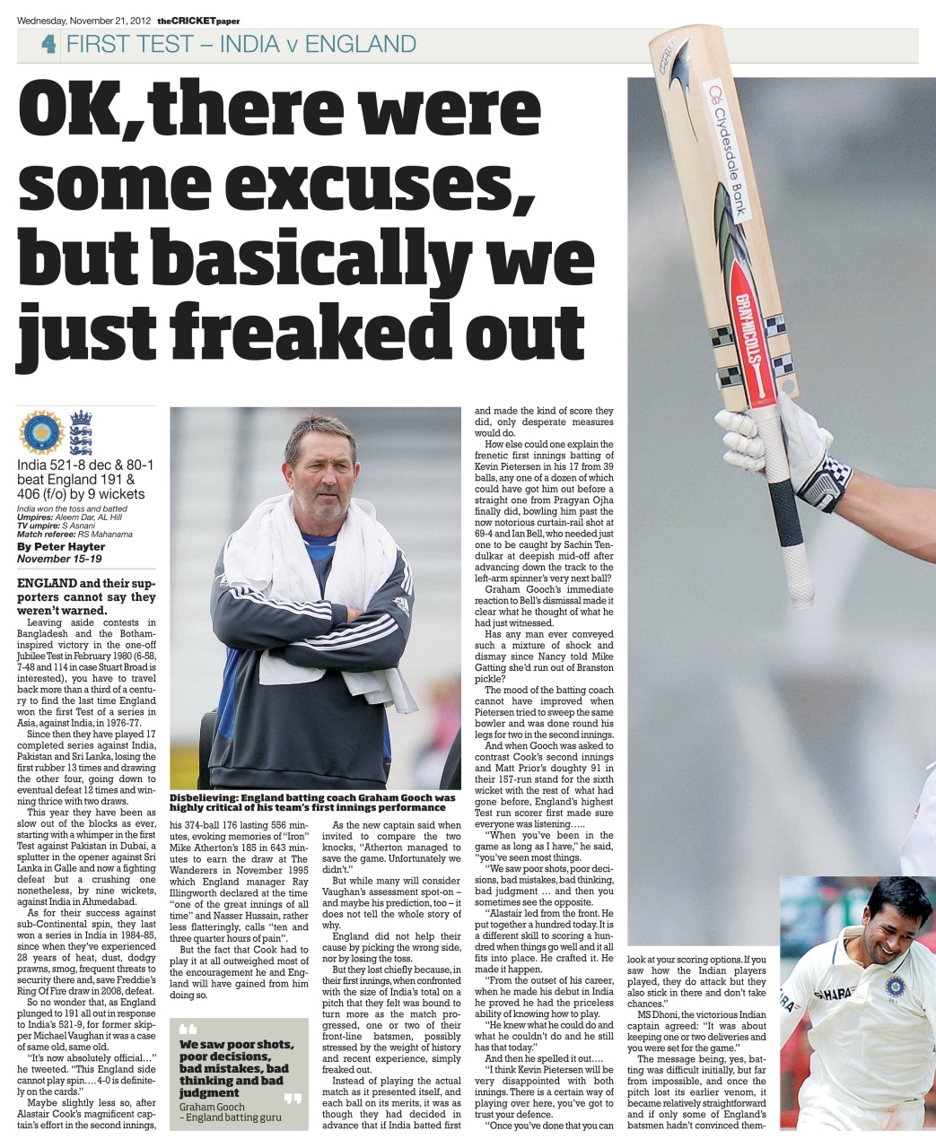 The Cricket Paper Preview Pages