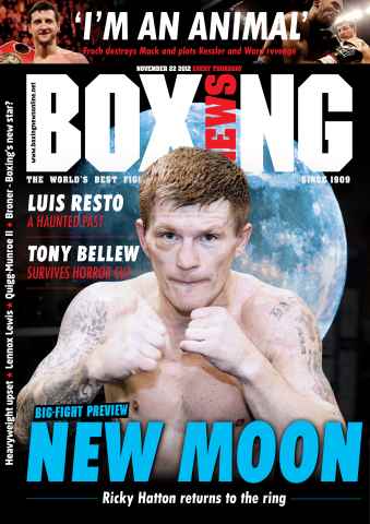 Boxing News issue 22nd November 2012