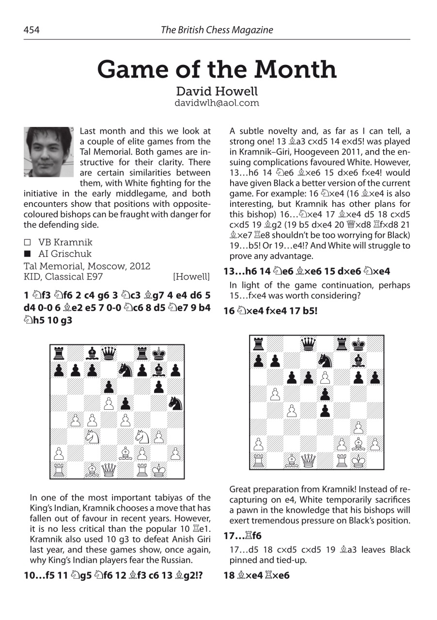 British Chess Magazine Preview Pages