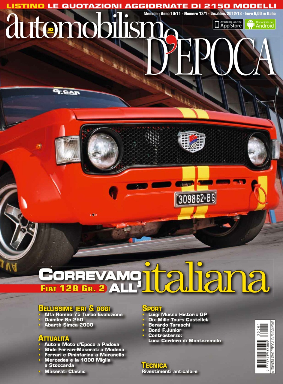 Automobilismo d'Epoca Preview Pages