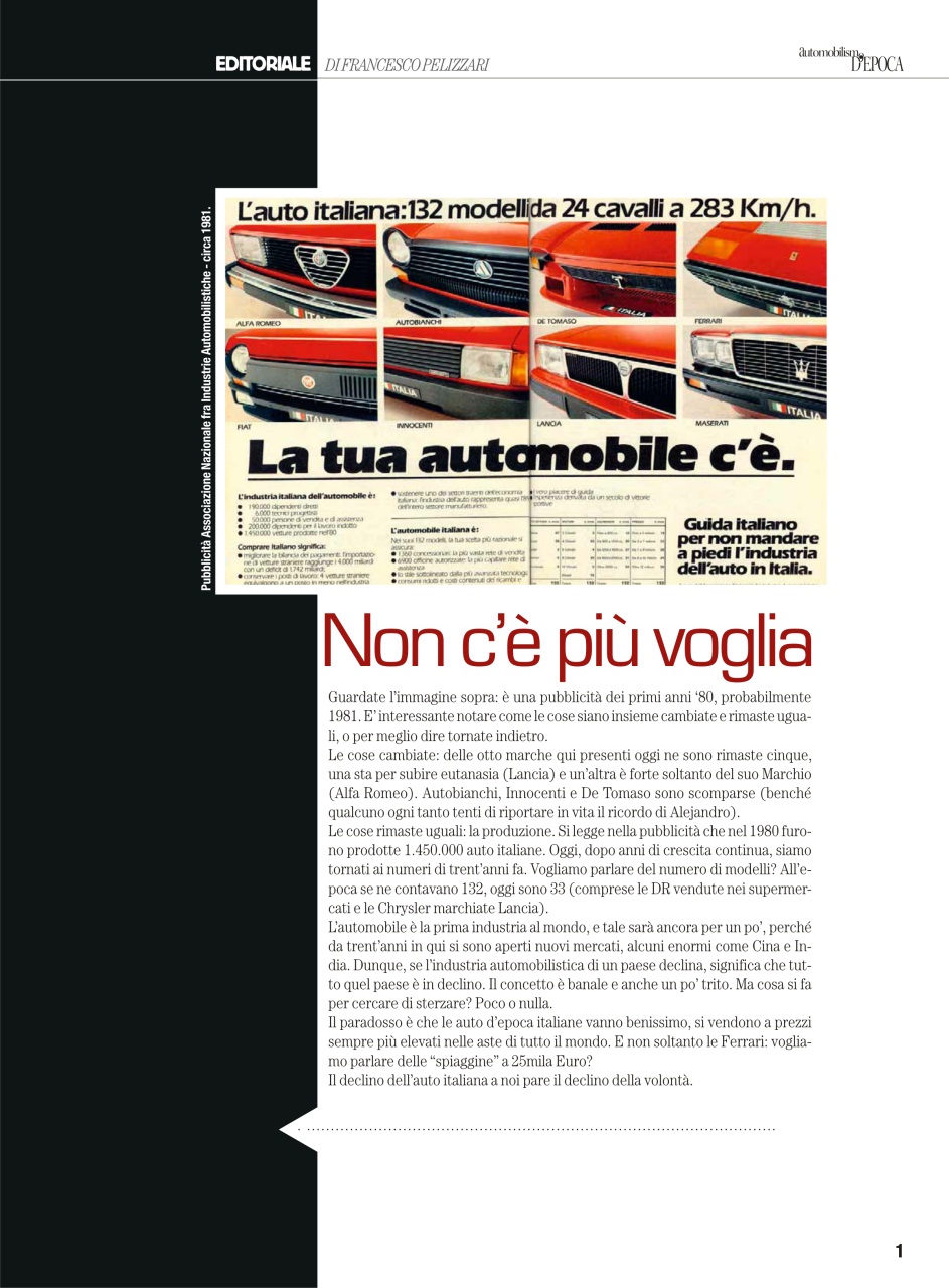 Automobilismo d'Epoca Preview Pages