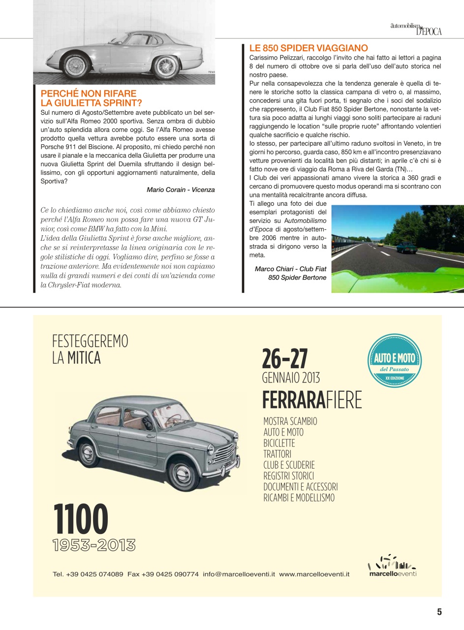 Automobilismo d'Epoca Preview Pages