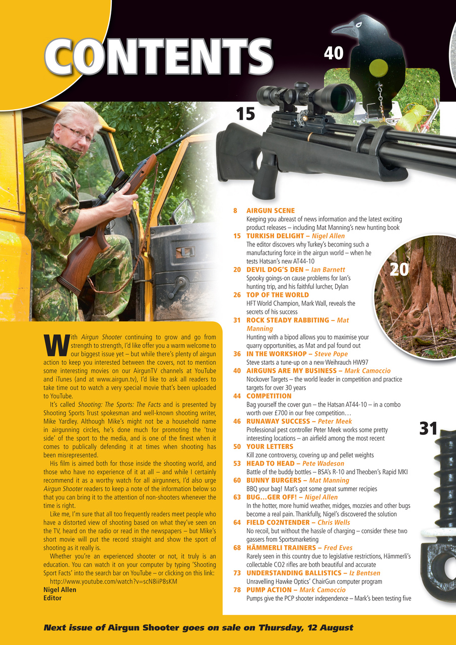 Airgun Shooter Preview Pages