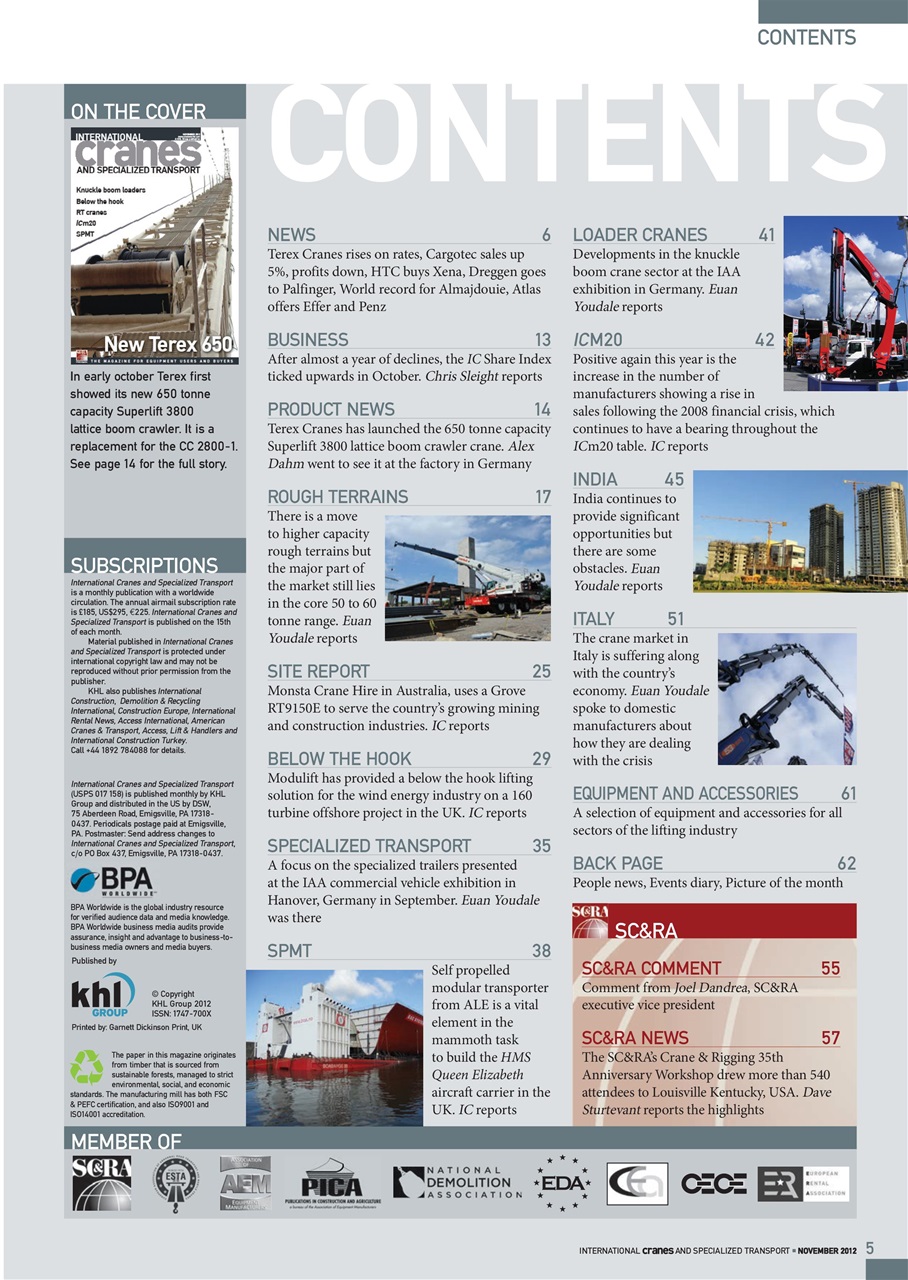 Int. Cranes and Specialized Transp Preview Pages