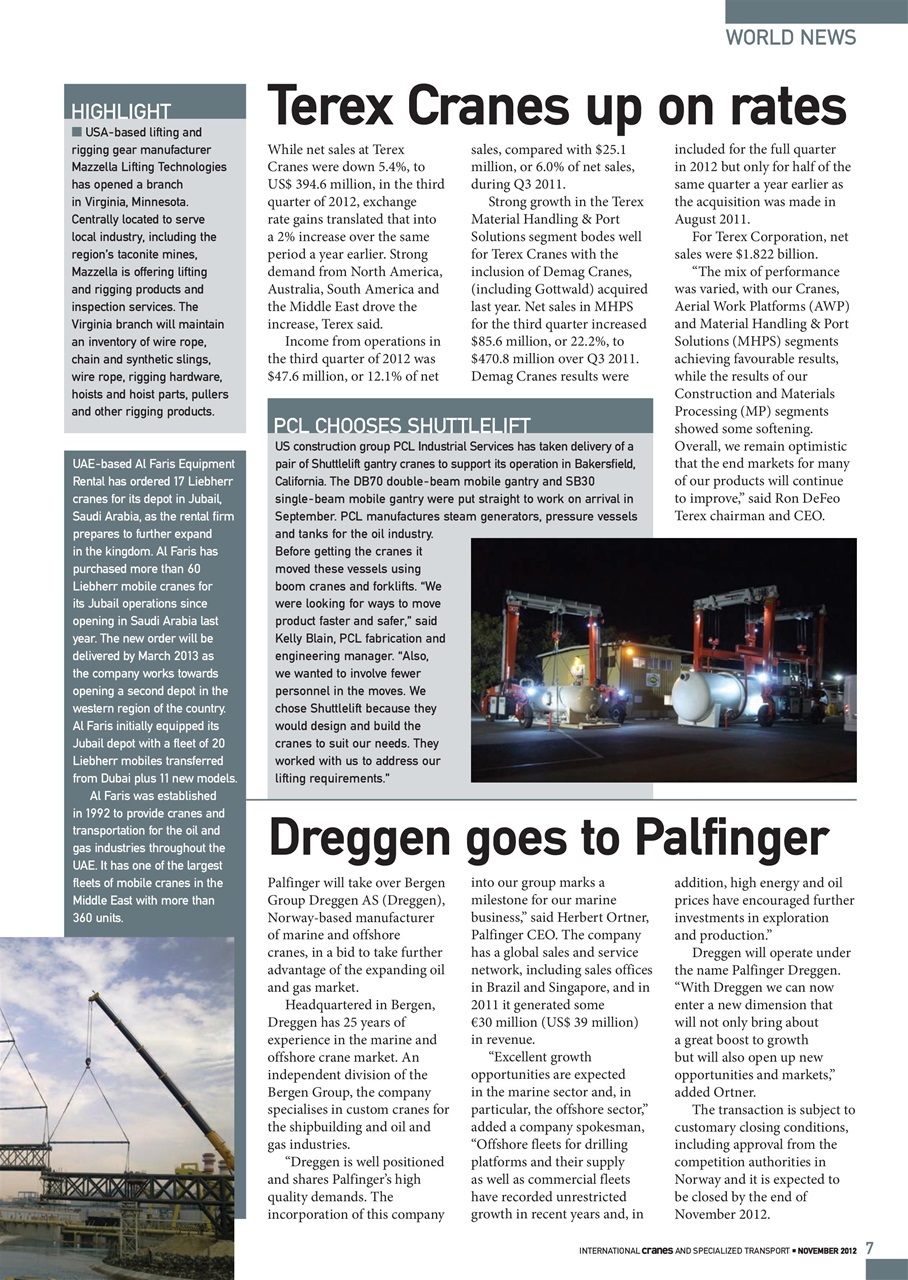 Int. Cranes and Specialized Transp Preview Pages