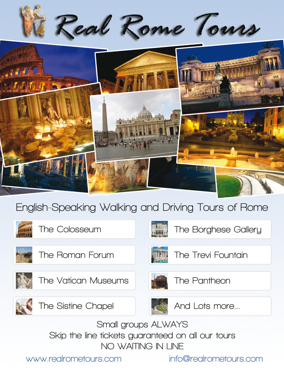 Italia! Guide to Rome Preview Pages