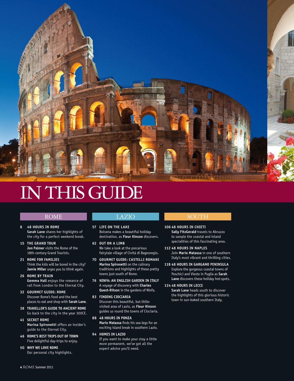 Italia! Guide to Rome Preview Pages