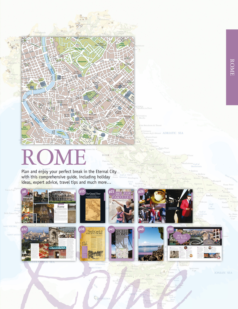 Italia! Guide to Rome Preview Pages