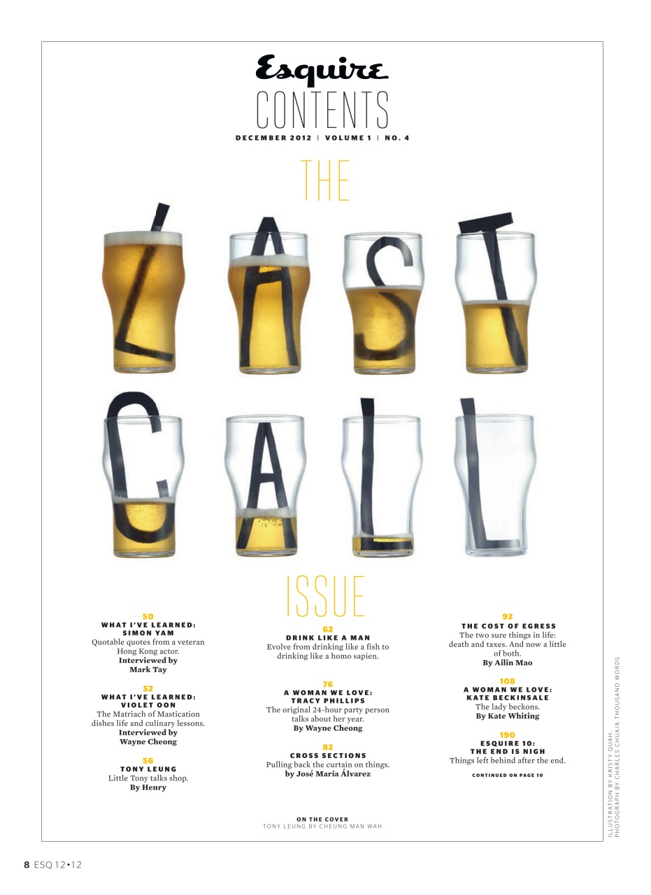Esquire Singapore Preview Pages