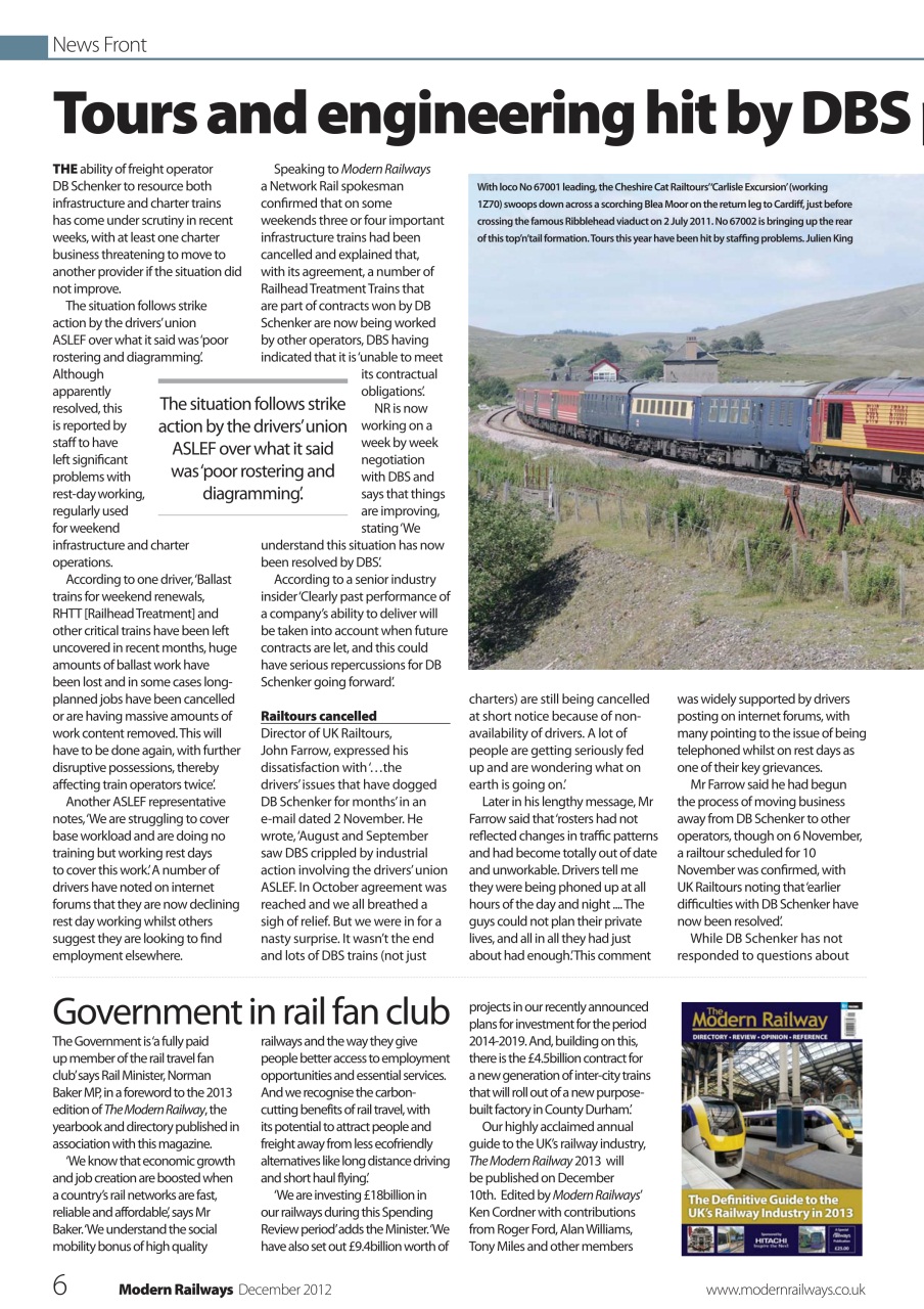 Modern Railways Preview Pages