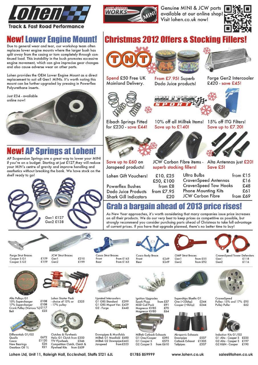 Performance Mini Preview Pages