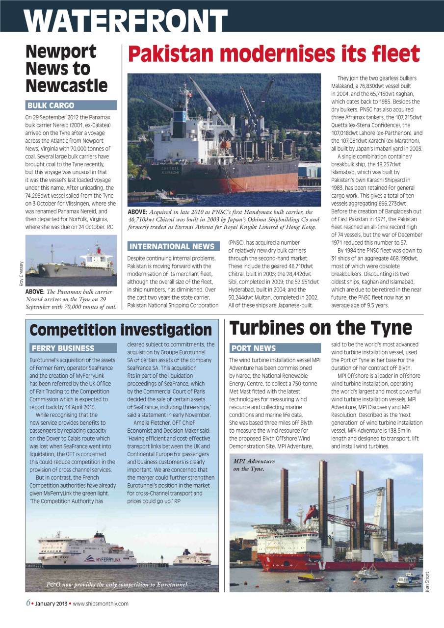 Ships Monthly Preview Pages