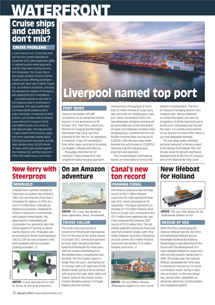 Ships Monthly Preview Pages