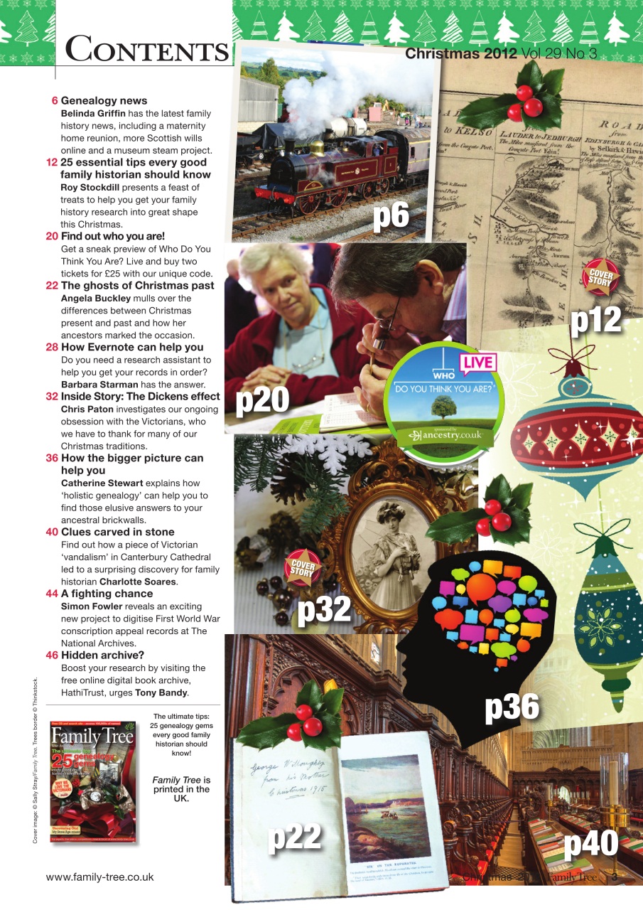 Family Tree Preview Pages