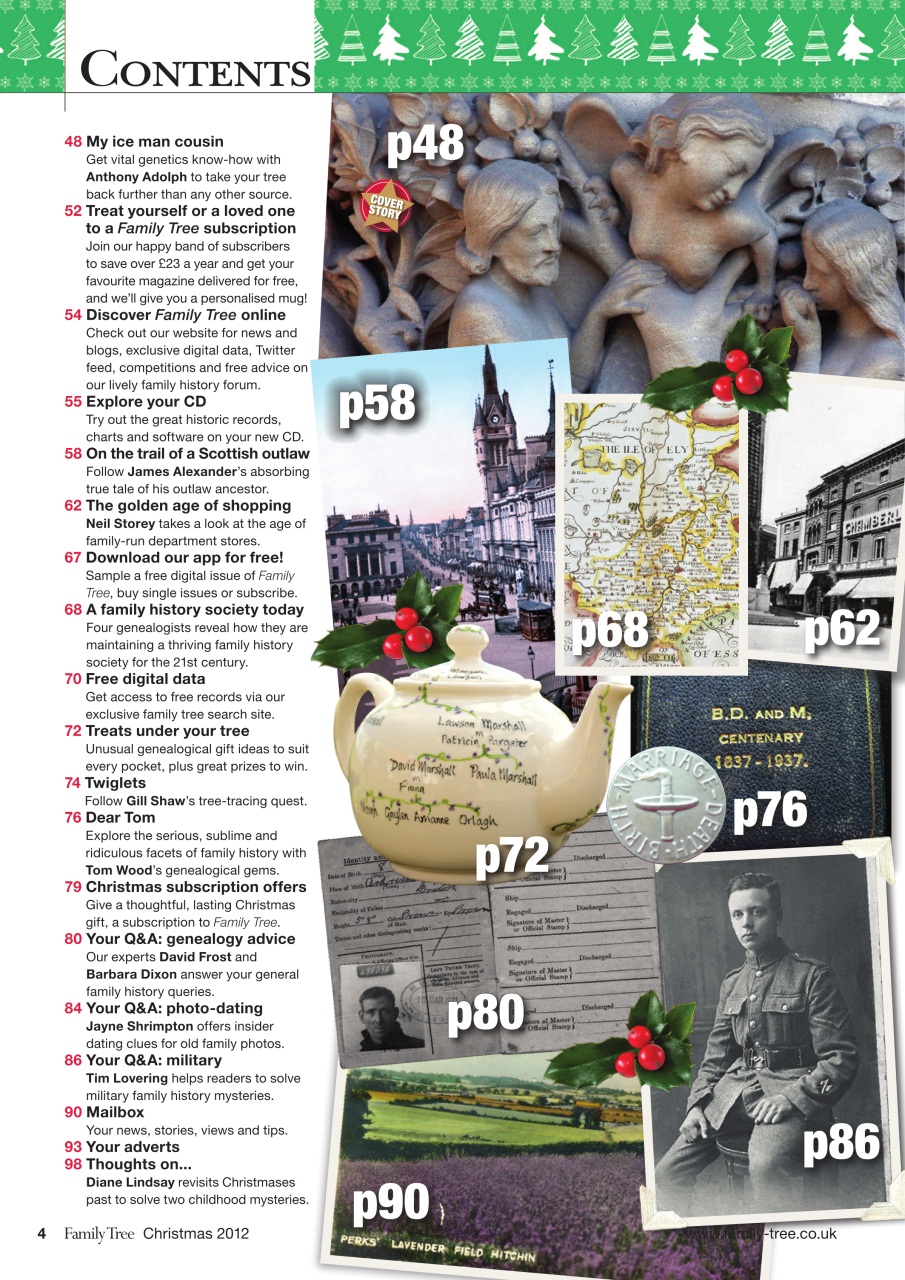 Family Tree Preview Pages