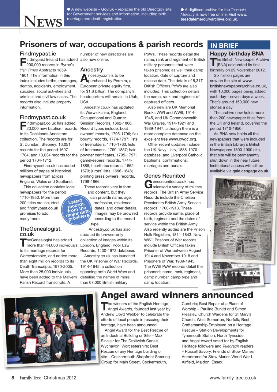 Family Tree Preview Pages