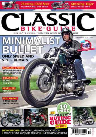 Classic Bike Guide issue December 2012